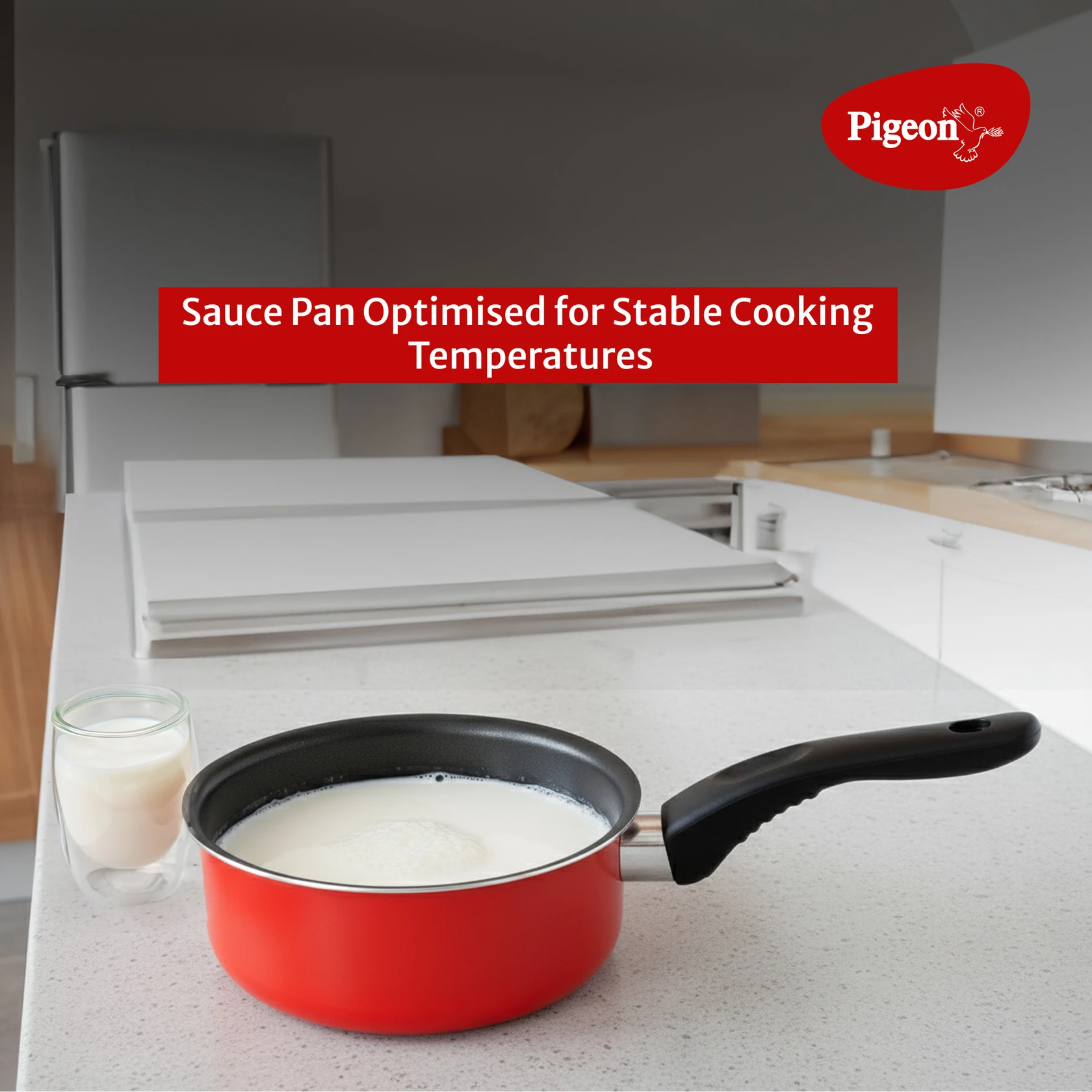 Pigeon Favourite Gift Non-Stick Coated Cookware Set (Aluminium, 7 - Piece)
